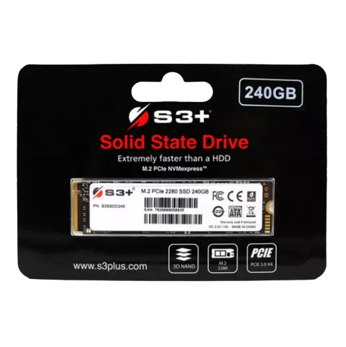 S3+ HD SSD M.2 240GB