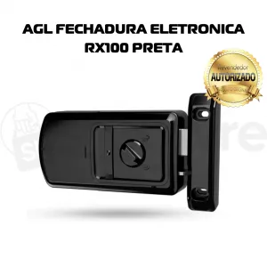 AGL FECHADURA SMART RX 100 PRETA