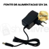 GAREN FONTE DE ALIMENTAÇÃO 12V 2A CABO P4