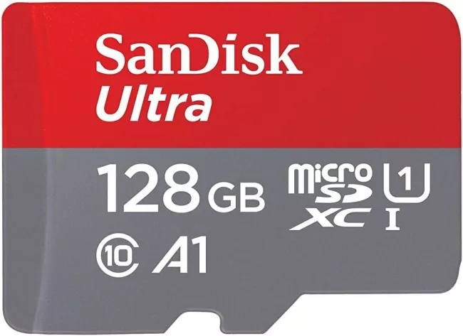 SANDISK CARTÃO MICRO SD 128GB