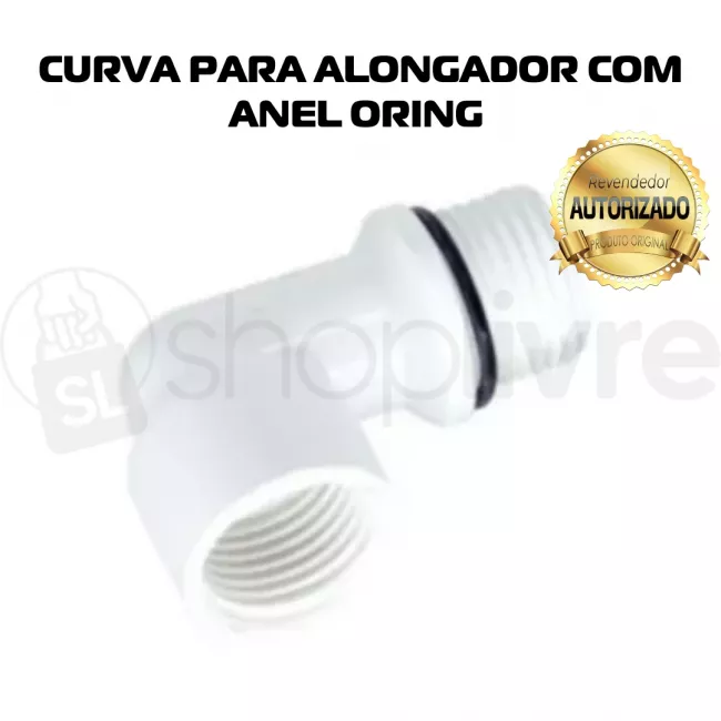 STILUS CURVA PARA ALONGADOR COM ANEL ORING